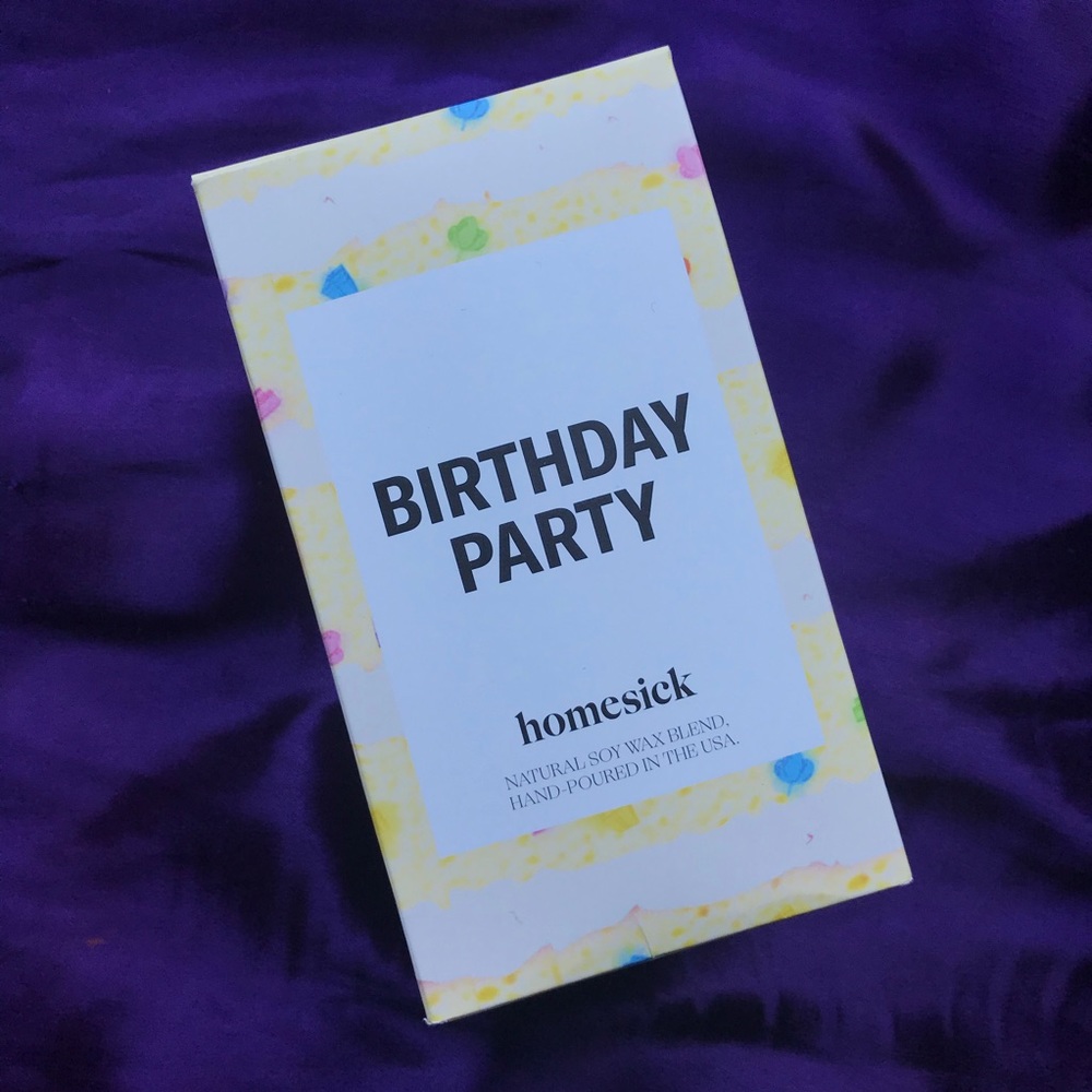 🎉HOMESICK BIRTHDAY CANDLE🎉